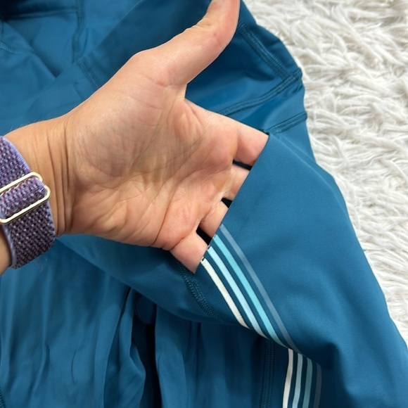 Lululemon Speed Limit Crop 23" Bermuda Teal - Picture 4 of 8